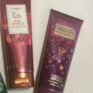 Bath & Body Works body cream bundle